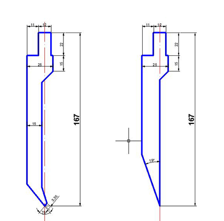 835mm折弯机工具